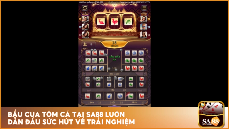 Bầu Cua Tôm Cá Sa88 - Giải Trí Dân Gian Thú Vị Số 1 4 Bầu Cua Tôm Cá tại sa88 luôn dẫn đầu sức hút về trải nghiệm