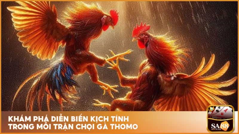 Đá Gà Thomo Sa88 - Chiến Kê Top Đầu Thi Đấu Đỉnh Cao 3 Khám phá diễn biến kịch tính trong mỗi trận chọi gà Thomo