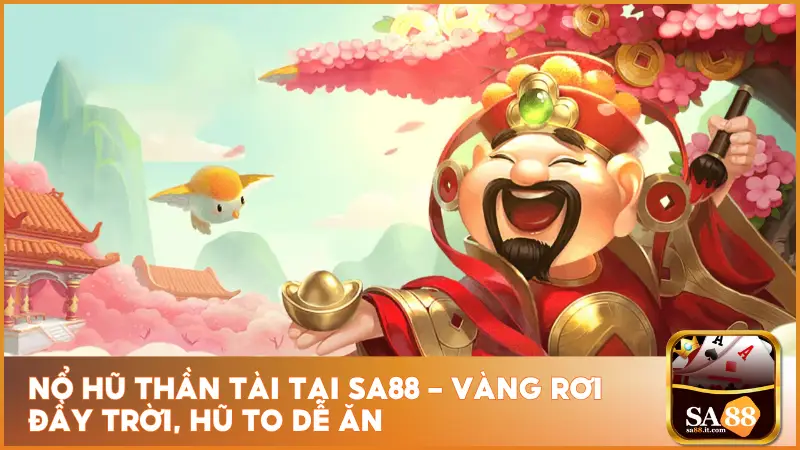 Nổ Hũ Thần Tài Tại Sa88 – Vàng Rơi Đầy Trời, Hũ To Dễ Ăn 1 Nổ Hũ Thần Tài Tại sa88 – Vàng Rơi Đầy Trời, Hũ To Dễ Ăn