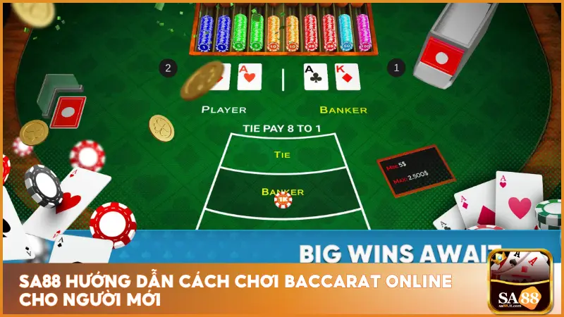 Baccarat Online – Tỉ Lệ Thắng Cao, Dealer Cực Xinh Tại Sa88 3 Hướng dẫn chi tiết để bạn bắt đầu dễ dàng hơn với baccarat online tại sa88
