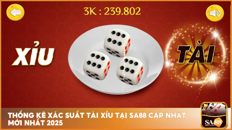 Hướng Dẫn Luật Chơi Tài Xỉu Từ A-Z Dễ Hiểu Nhất 5 Nhiều người chơi tại sa88 đang tận dụng dữ liệu thực tế để cải thiện quyết định đặt cược