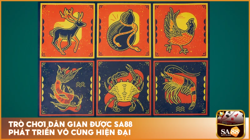 Bầu Cua Tôm Cá Sa88 - Giải Trí Dân Gian Thú Vị Số 1 2 Trò chơi dân gian được sa88 phát triển vô cùng hiện đại